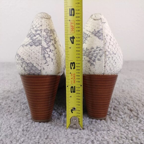 Cole Haan Grand OS Womens 6.5 Slip On Shoes Snakeskin Print Wedge Heel - Picture 8 of 12